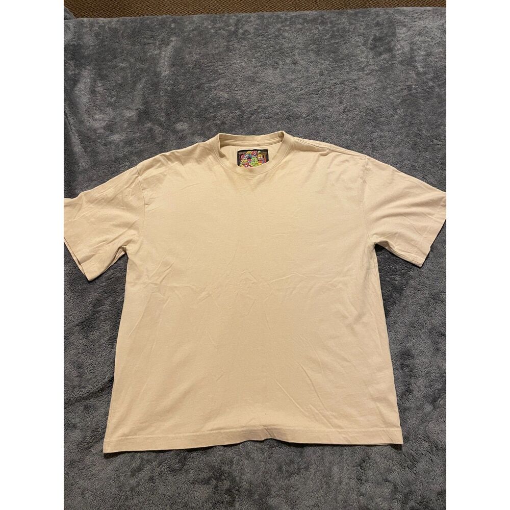 🤎 American Garage Beige Boxy Shirt – Size Medium